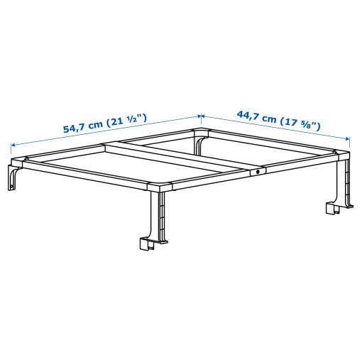 HÅLLBAR, support frame for waste sorting bins, 804.228.69