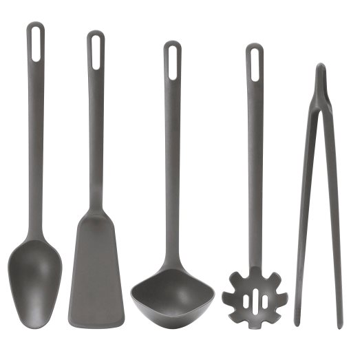 FULLÄNDAD, 5-piece kitchen utensil set, 804.359.42