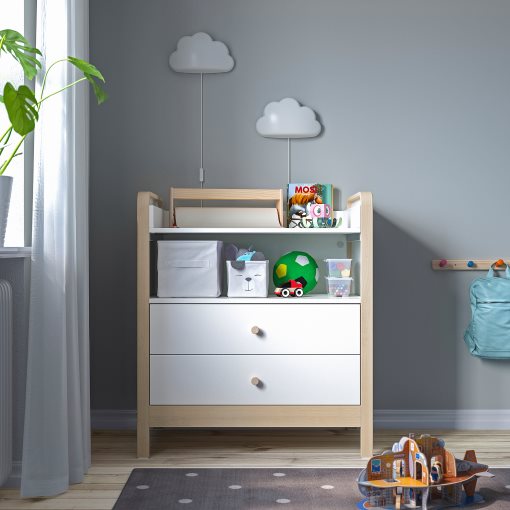 ALSKVARD, changing table/chest of drawers, 804.666.79