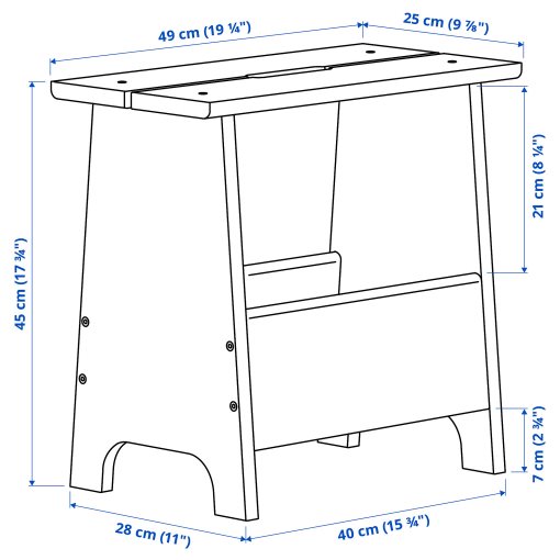 PERJOHAN, stool with storage, 804.853.38