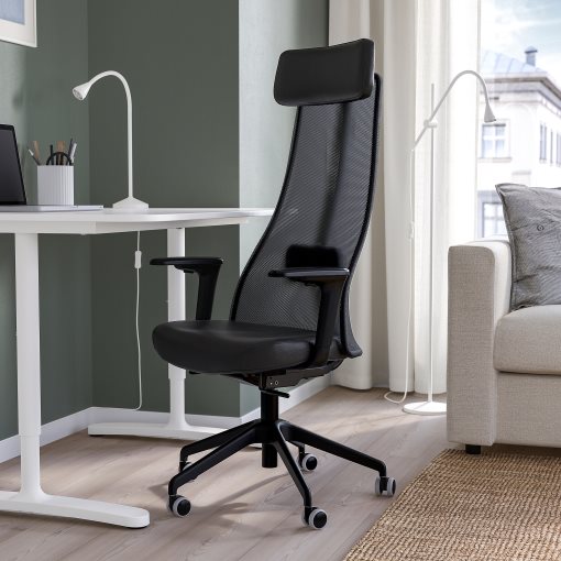 JÄRVFJÄLLET, office chair with armrests, 805.106.39
