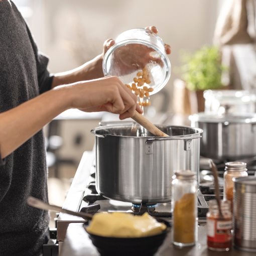 HEMKOMST, pot with lid, 5 l, 805.131.43