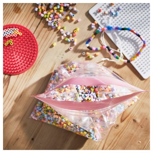 ISTAD, επανασφραγιζόμενη σακούλα τροφίμων με σχέδια, 50 τεμ., 805.256.74