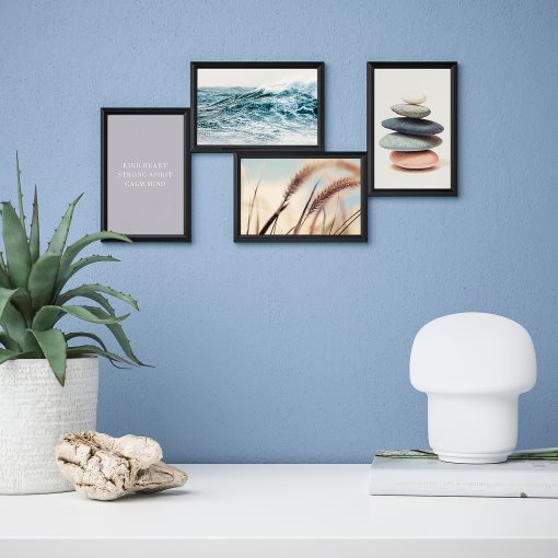 YLLEVAD, art card/Calmness 4 pack, 10x15 cm, 805.276.92