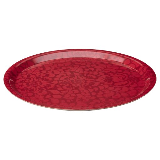 VINTERFINT, tray/floral pattern, 32 cm, 805.296.86