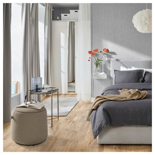 JÄRRESTAD, pouffe with storage, 805.623.41