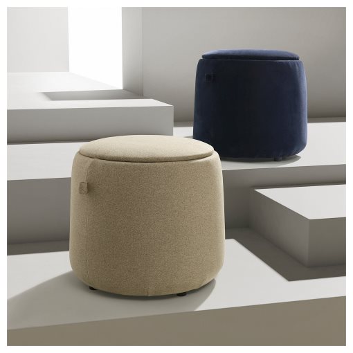JÄRRESTAD, pouffe with storage, 805.623.41