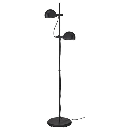 FOLKBÅT, floor lamp with 2-spot, 805.666.74