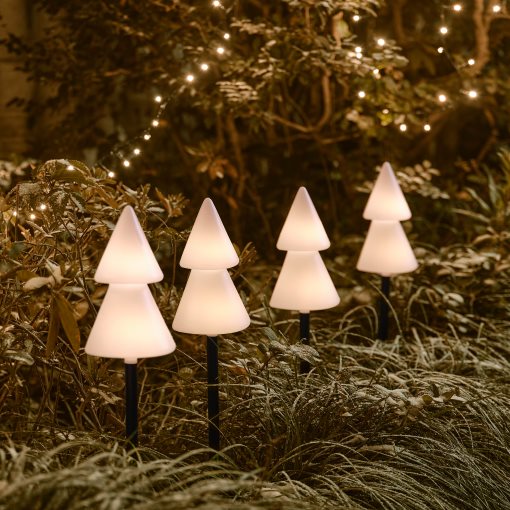 STRÅLA, stick with built-in LED light source/battery-operated/outdoor, 805.825.13