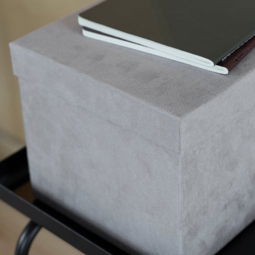 GJÄTTA, storage box with lid, 18x25x15 cm, 805.996.79