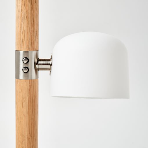 MOSSPLYM, floor uplighter/reading lamp, 180 cm, 806.012.48