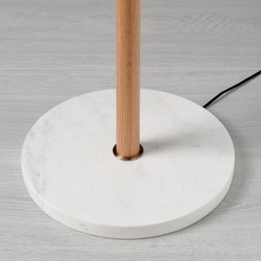 MOSSPLYM, floor uplighter/reading lamp, 180 cm, 806.012.48
