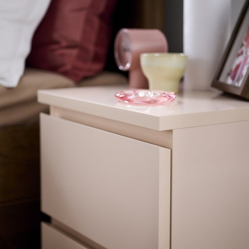 MALM, chest of 2 drawers, 40x55 cm, 806.045.72