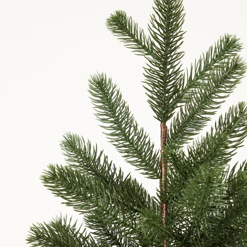 VINTERFINT, artificial potted Christmas tree in/outdoor, 12 cm, 806.065.33