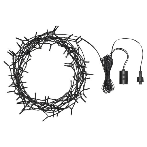 GETKÅL, lighting chain with built in LED light source/outdoor, 15 m, 806.093.10