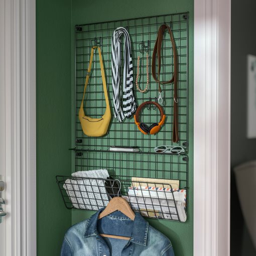 GREJIG, θήκη αποθήκευσης τοίχου, 58x17x28 cm, 806.107.66