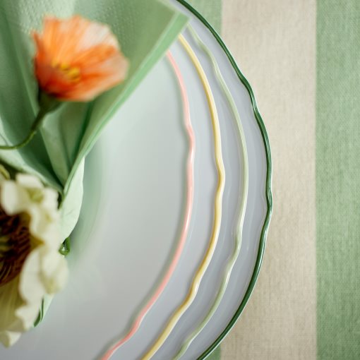 UPPLAGA, side plate 4 pack, 22 cm, 806.119.21