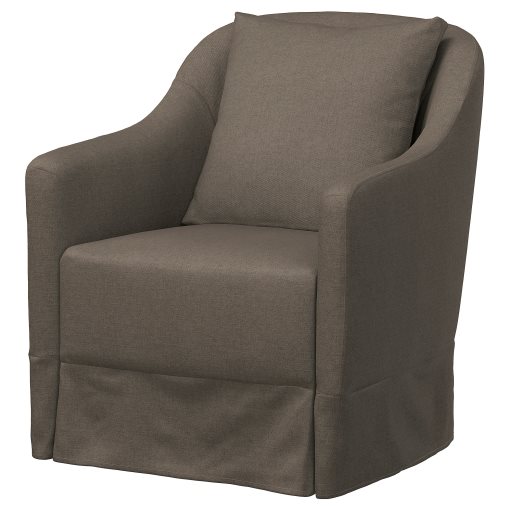 NORDKROKEN, cover for rocking/swivel armchair, 806.328.34