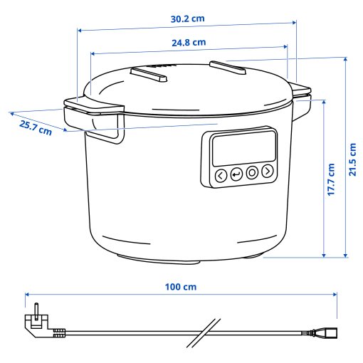 TILLREDA, multicooker, 806.329.71