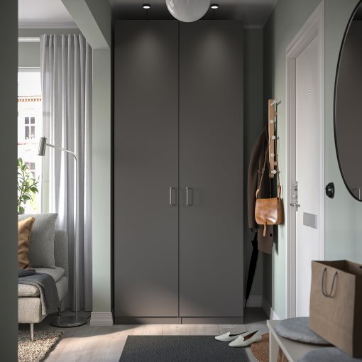 FORSAND, door with hinges, 50x229 cm, 894.362.54