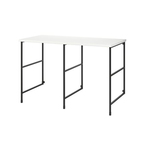 ENHET, countertop with support side panels/legs, 139x63.5x87.5 cm, 894.774.28