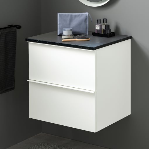 GODMORGON/TOLKEN, wash-stand with 2 drawers, 62x49x60 cm, 894.825.28
