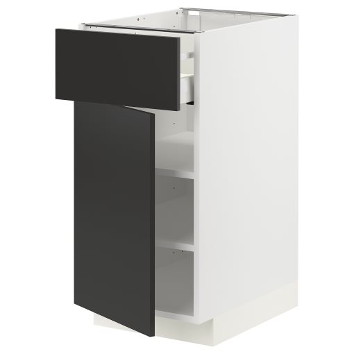 METOD, base cabinet with drawer/door, 40x60 cm, 894.990.48