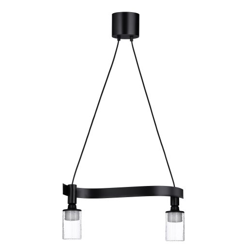 ACKJA/MOLNART, pendant lamp wave shaped with light bulb/tube-shaped patterned, 895.371.30