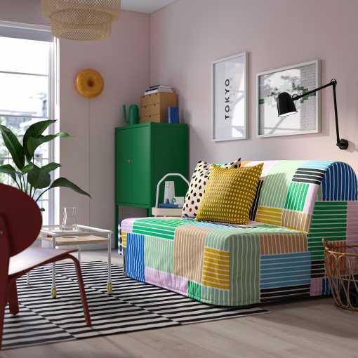 LYCKSELE MURBO, 2-seat sofa-bed, 895.617.14