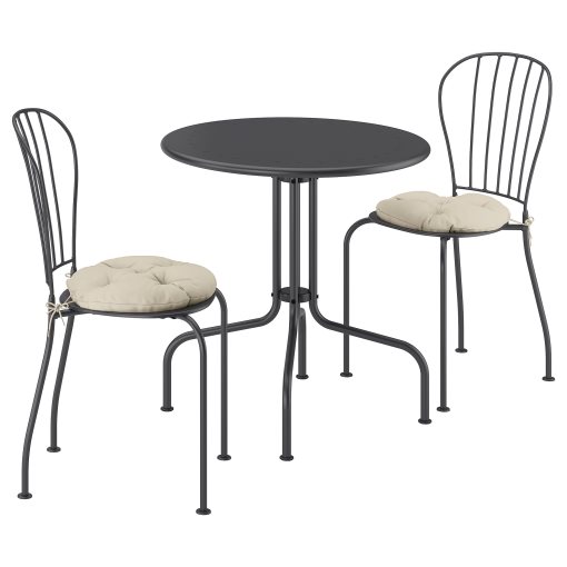 LÄCKÖ, table and 2 chairs/outdoor, 70 cm, 895.753.63