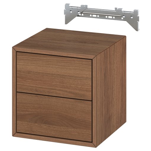 EKET, wall cabinet with 2 drawers, 35x35x35 cm, 895.811.75
