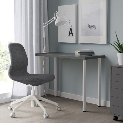 LINNMON/OLOV, desk, 100x45 cm, 895.902.07