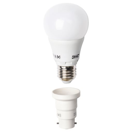 KOPPLA, B22 to E27 bulb converter, 2 pack, 902.956.15