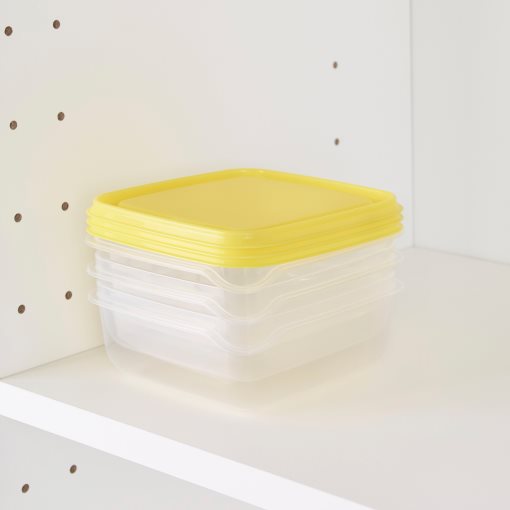 PRUTA, food container, 3 pack, 903.358.43