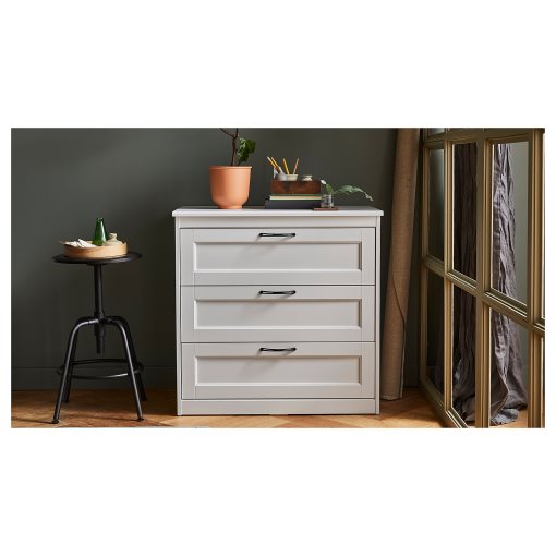 SONGESAND, chest of 3 drawers, 903.668.39