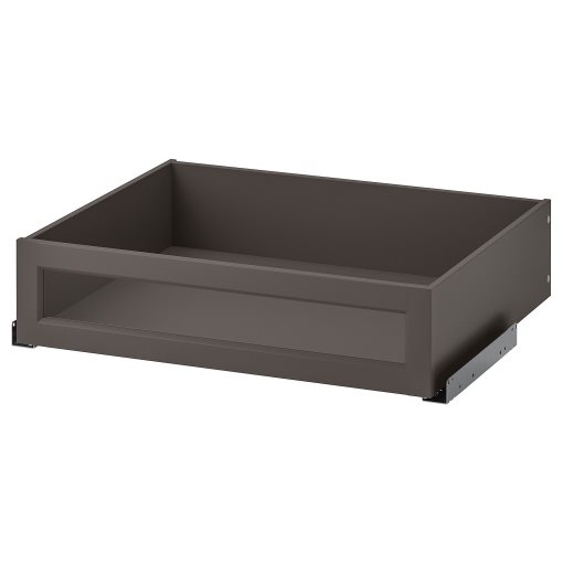 KOMPLEMENT, drawer with framed glass front, 75x58 cm, 905.096.64