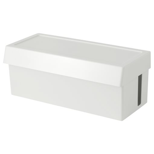 SÄTTING, cable management box with lid, 905.346.25
