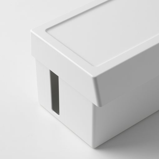 SÄTTING, cable management box with lid, 905.346.25