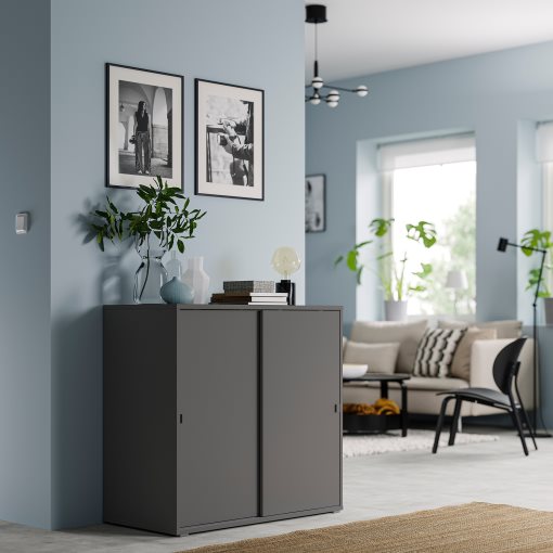 VIHALS, cabinet with sliding doors, 95x47x90 cm, 905.428.90