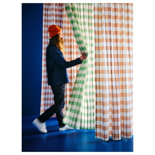 GLANSHAGTORN, curtain 1 piece, 300x300 cm, 905.561.08