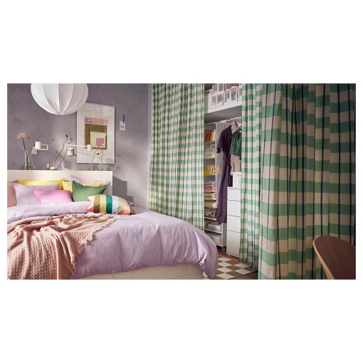 GLANSHAGTORN, curtain 1 piece, 300x300 cm, 905.561.08