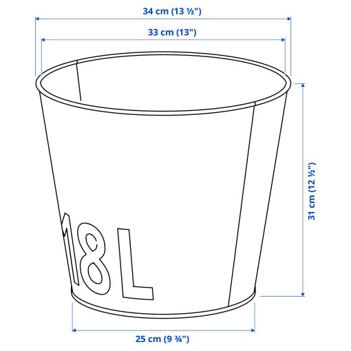 ÅKERBÄR, plant pot/in/outdoor, 32 cm, 905.613.22
