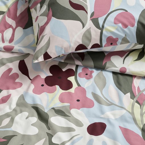 KORSKOVALL, duvet cover and pillowcase, 150x200/50x60 cm, 905.753.24