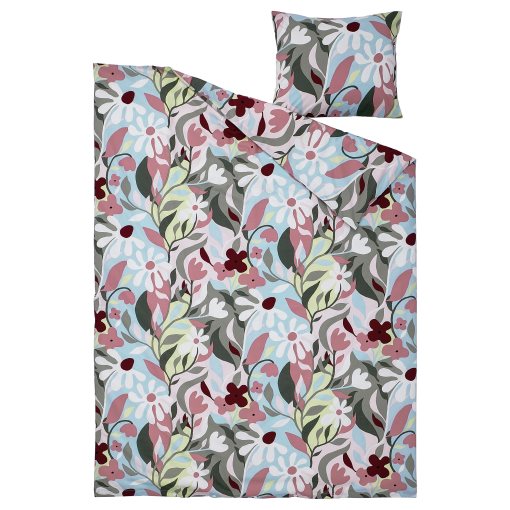 KORSKOVALL, duvet cover and pillowcase, 150x200/50x60 cm, 905.753.24