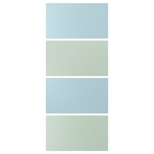 MEHAMN, 4 panels for sliding door frame, 100x236 cm, 905.755.74