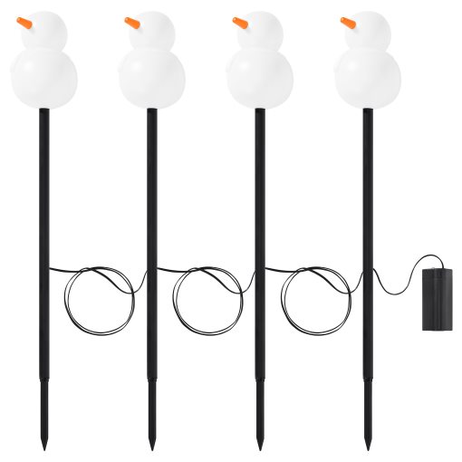 STRÅLA, stick with built-in LED light source/battery-operated/outdoor, 905.825.17