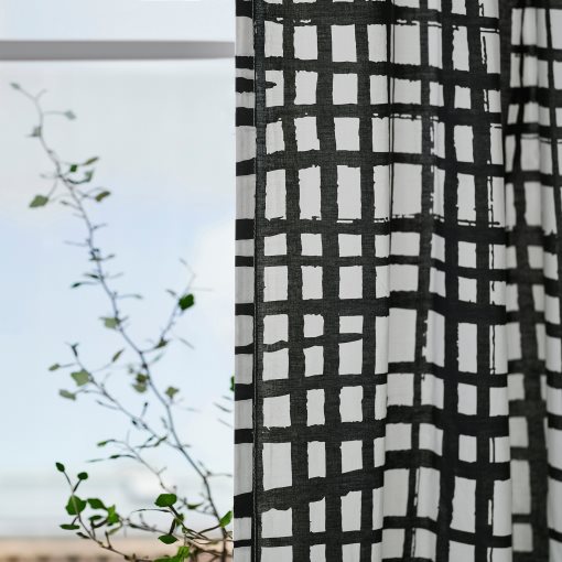 GRONKATTFOT, κουρτίνα, 2 τεμ. 145x300 cm, 905.830.98