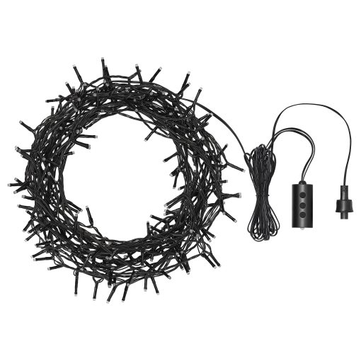 GETKÅL, lighting chain with built in LED light source/adjustable colour/outdoor, 24.8 m, 906.093.24