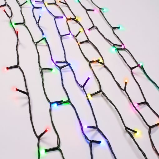 GETKÅL, lighting chain with built in LED light source/adjustable colour/outdoor, 24.8 m, 906.093.24