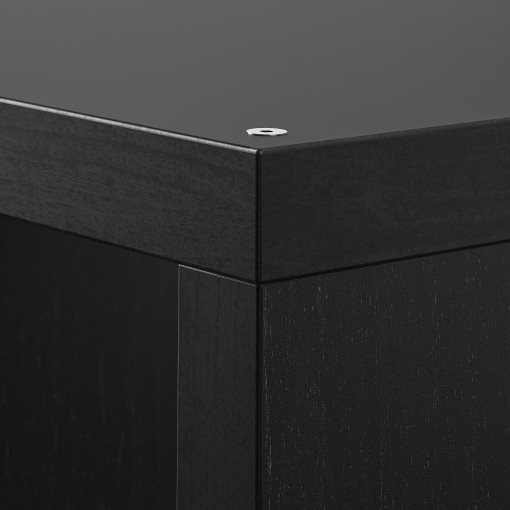 KALLAX, shelving unit with 2 inserts, 990.272.27